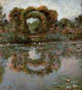 Claude Monet Flowering Arches,Giverny oil painting reproduction